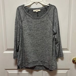Women’s Loft 3/4 Sleeve Shirt, Size M